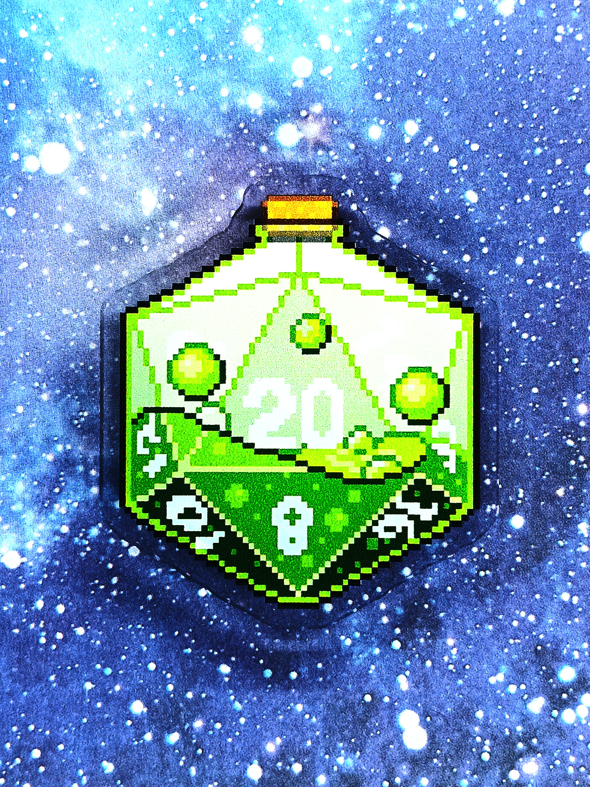 D20 Poison Potion Magnet