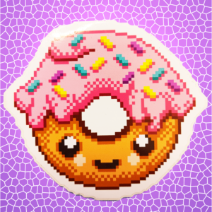 Donut Weatherproof Sticker