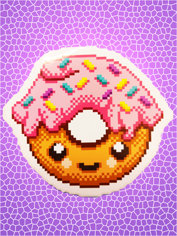 Donut Weatherproof Sticker