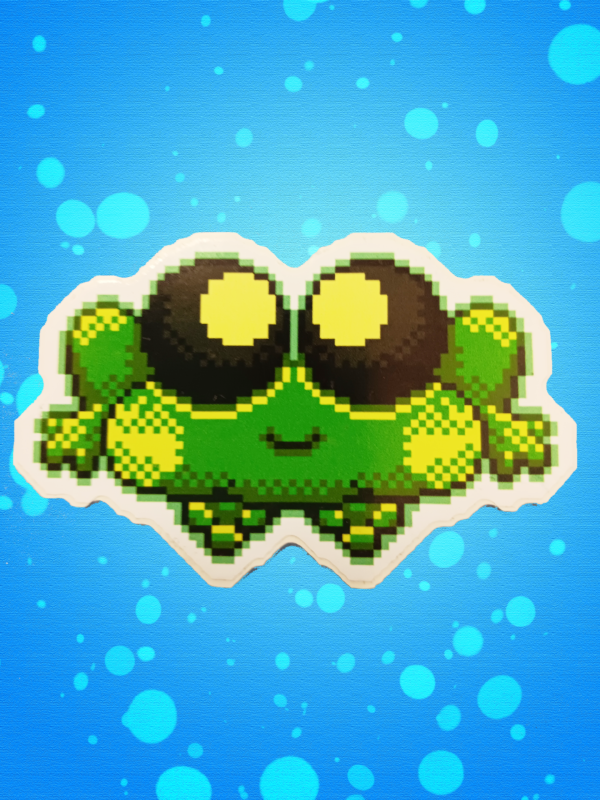 Frog Weatherproof Sticker