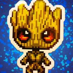 Groot Weatherproof Sticker