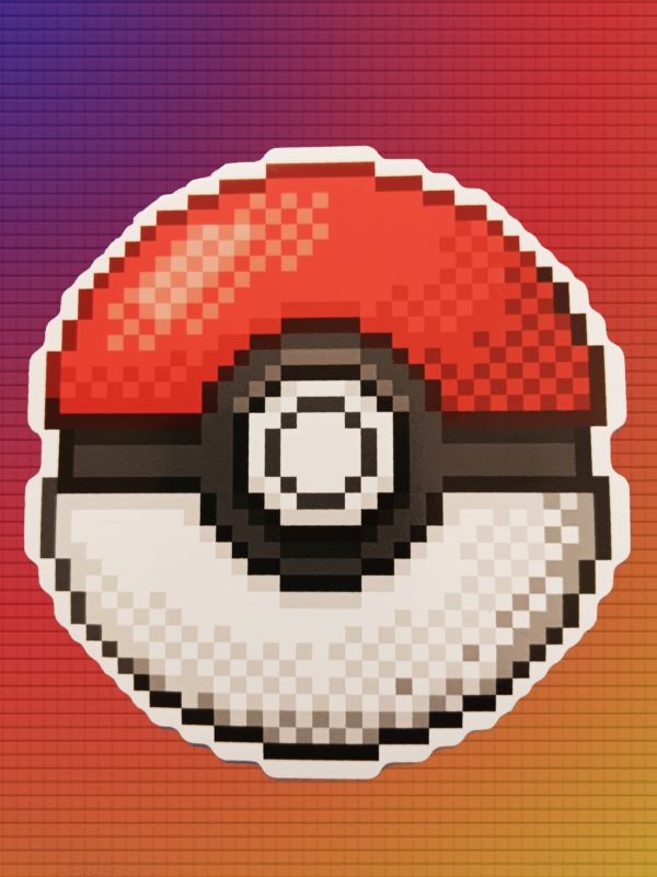 Pokeball Weatherproof Sticker