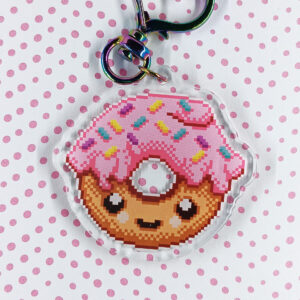 Donut Keyring