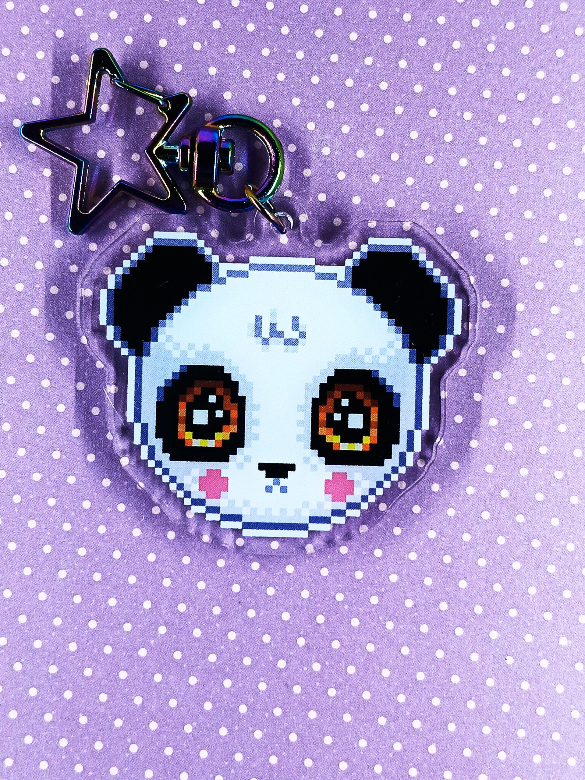 Panda Keyring